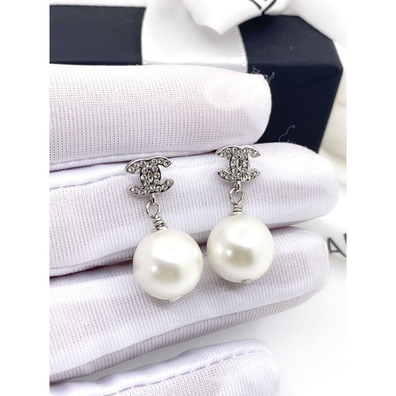 Ch*el earrings